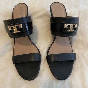 Tory Burch slide wedges